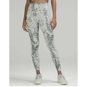 Lululemon Wunder Train High-Rise Tight Cinder Grain Smoked Spruce Multi Size 6